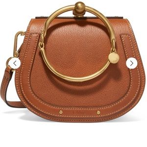 Chloé Nile Bracelet Small Leather Crossbody Bag